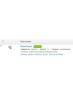 Danea Export - Esporta... 2